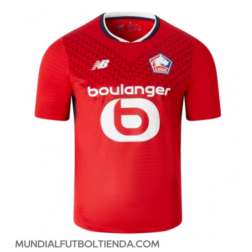 Camiseta Lille OSC Primera Equipación Replica 2024-25 mangas cortas